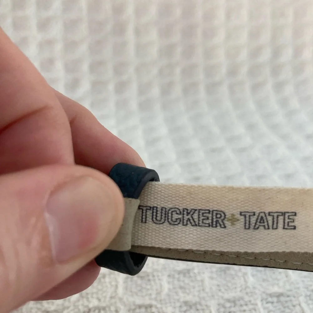 Tucker + Tate Girls Blue Belt With Goldtone Animal Buckle